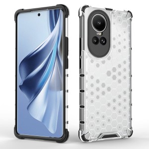 Etui Exoguard Hexagon - Oppo Reno 10 5g / 10 Pro 5g - Clear