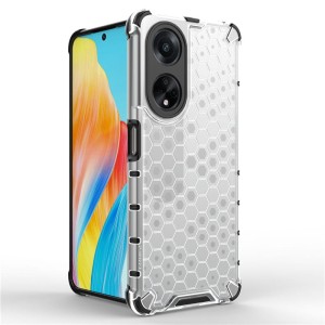 Etui Exoguard Hexagon - Oppo A98 5g - Clear