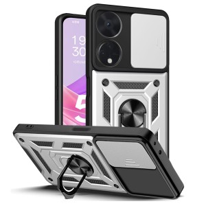 Etui Exoguard Camshield - Oppo A98 5g - Silver