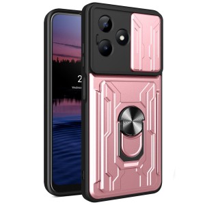 Etui Exoguard Cardshield - Realme C53 - Rose