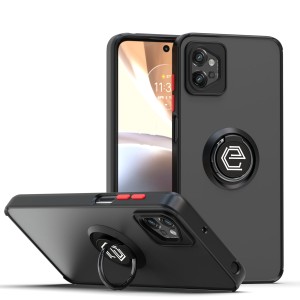 Etui Exoguard O-Ring - Motorola Moto G32 - Black / Red