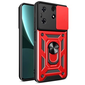 Etui Exoguard Camshield - Tecno Spark 10 Pro - Red