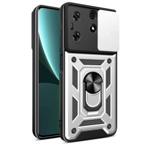 Etui Exoguard Camshield - Tecno Spark 10 Pro - Silver