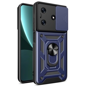 Etui Exoguard Camshield - Tecno Spark 10 Nfc - Blue