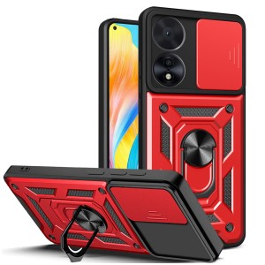 Etui Exoguard Camshield - Oppo A78 (4g) - Red