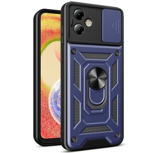 Etui Exoguard Camshield - Motorola Moto G14 - Blue