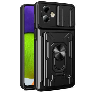 Etui Exoguard Cardshield - Motorola Moto G14 - Black