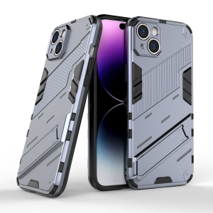 Etui Exoguard Bibercas - Apple Iphone 15 Plus - Grey