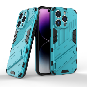 Etui Exoguard Bibercas - Apple Iphone 15 Pro - Blue