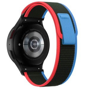 Pasek Exoguard Nylon Loop - Galaxy Watch 4 / 5 / 6 - Black / Red / Blue