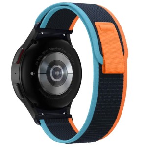Pasek Exoguard Nylon Loop - Galaxy Watch 4 / 5 / 6 - Blue / Orange