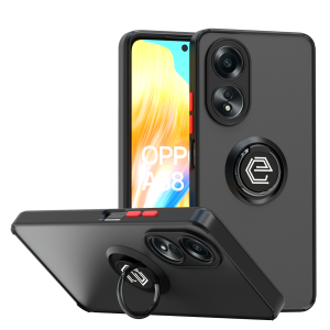 Etui Exoguard O-Ring - Oppo A58 4g - Black / Red