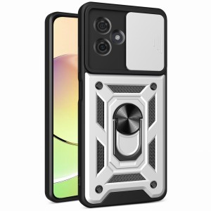 Etui Exoguard Camshield - Motorola Moto G54 5g / G54 5g Power Edition - Silver