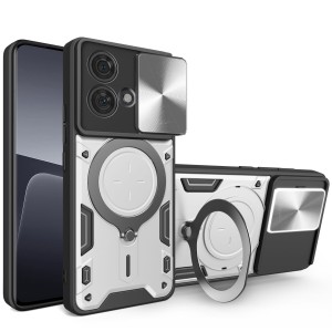 Etui Exoguard Ringshield - Motorola Edge 40 Neo - Silver