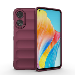 Etui Exoguard Magic Cover - Oppo A78 (4g) - Dark Red