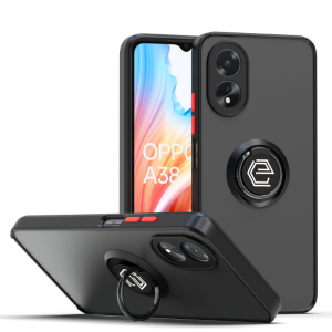 Etui Exoguard O-Ring - Oppo A38 4g - Black / Red