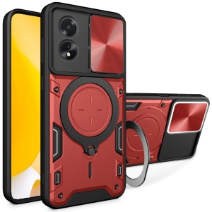 Etui Exoguard Ringshield - Oppo A38 4g - Red