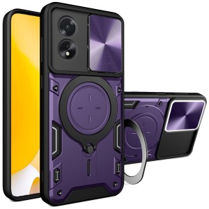 Etui Exoguard Ringshield - Oppo A38 4g - Purple
