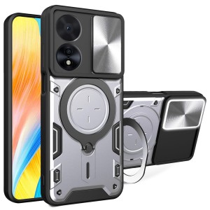 Etui Exoguard Ringshield - Oppo A58 4g - Silver