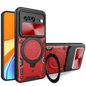 Etui Exoguard Ringshield - Google Pixel 8 - Red