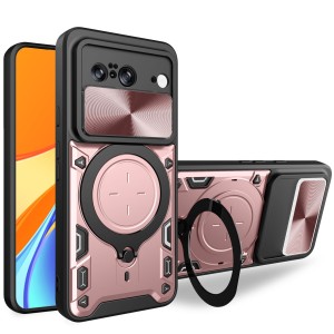 Etui Exoguard Ringshield - Google Pixel 8 - Rose