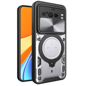 Etui Exoguard Ringshield - Google Pixel 8 Pro - Silver