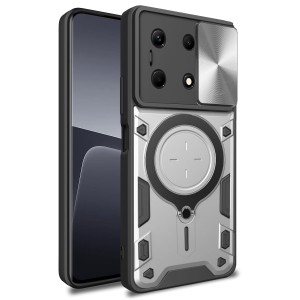 Etui Exoguard Ringshield - Infinix Note 30 (4g) - Silver