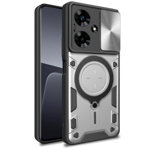 Etui Exoguard Ringshield - Infinix Hot 30 - Silver