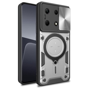 Etui Exoguard Ringshield - Infinix Note 30 Vip - Silver