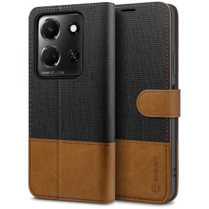 Exoguard Wallet - Infinix Note 30 5g - Black / Brown