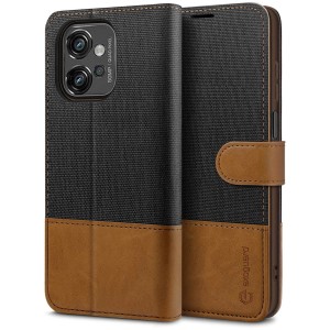 Exoguard Wallet - Motorola Moto G32 - Black / Brown