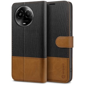 Exoguard Wallet - Realme 11 5g - Black / Brown