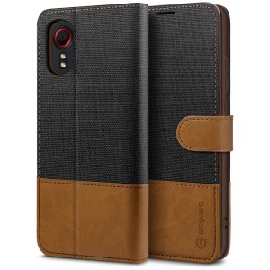 Exoguard Wallet - Samsung Galaxy Xcover 5 - Black / Brown