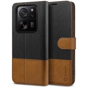 Exoguard Wallet - Xiaomi 13t / 13t Pro - Black / Brown