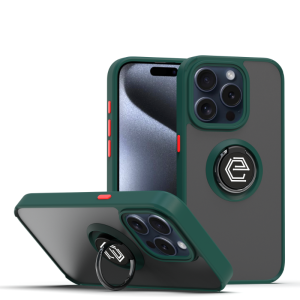 Etui Exoguard O-Ring - Apple Iphone 15 Pro - Dark Green