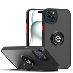 Etui Exoguard O-Ring - Apple Iphone 15 Plus - Black / Red