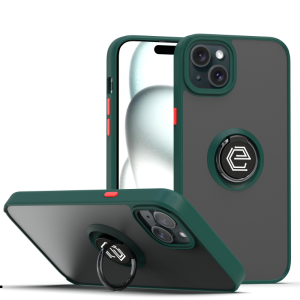 Etui Exoguard O-Ring - Apple Iphone 15 Plus - Dark Green
