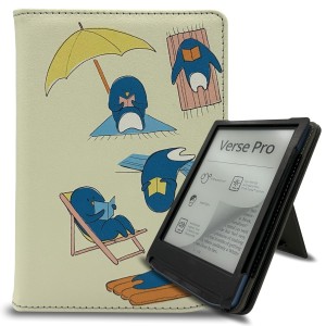 Etui Exoguard Stand - Pocketbook Verse / Verse Pro / Verse Pro Color / Verse Lite / Gobook 2.0 / Gobook 3.0 - Penguin