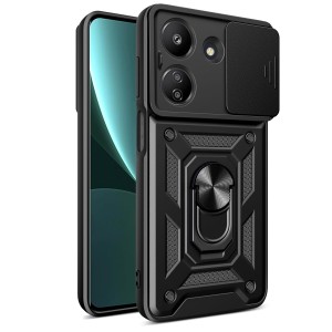 Etui Exoguard Camshield - Poco C65 / Redmi 13c - Black