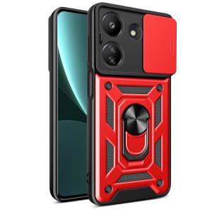 Etui Exoguard Camshield - Poco C65 / Redmi 13c - Red