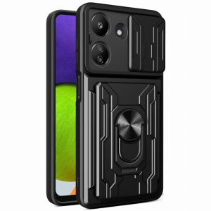 Etui Exoguard Cardshield - Poco C65 / Redmi 13c - Black