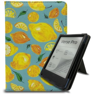 Etui Exoguard Stand - Pocketbook Verse / Verse Pro / Verse Pro Color / Verse Lite / Gobook 2.0 / Gobook 3.0 / Gobook 2.0 - Lemon