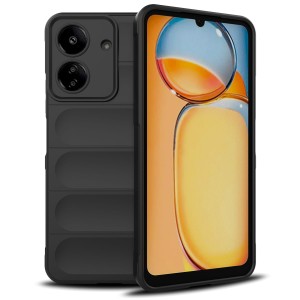 Etui Exoguard Magic Cover - Poco C65 / Redmi 13c - Black