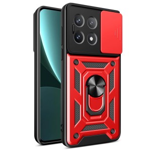 Etui Exoguard Camshield - Xiaomi Poco X6 Pro 5g - Red