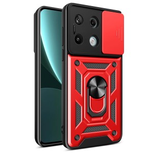 Etui Exoguard Camshield - Xiaomi Redmi Note 13 Pro 5g / Poco X6 5g - Red