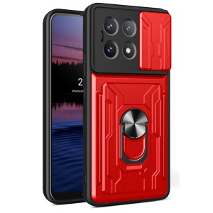 Etui Exoguard Cardshield - Xiaomi Poco X6 Pro 5g - Red