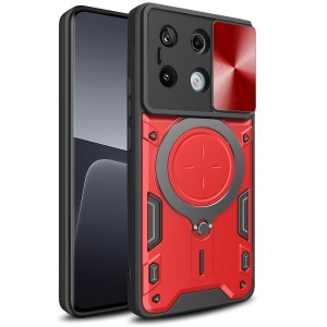 Etui Exoguard Ringshield - Xiaomi Redmi Note 13 Pro 5g / Poco X6 5g - Red