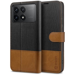 Exoguard Wallet - Xiaomi Poco X6 Pro 5g - Black / Brown