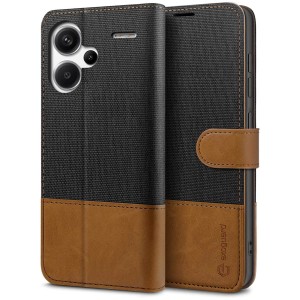 Exoguard Wallet - Xiaomi Redmi Note 13 Pro Plus 5g - Black / Brown