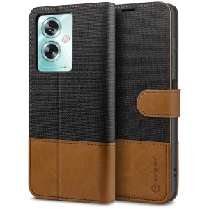 Exoguard Wallet - Oppo A79 5g - Black / Brown